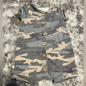 Childhoods Clothing Light Camo Romper